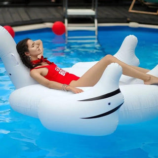 Bouée Cygne Gonflable XXL - Boueelicorne.com