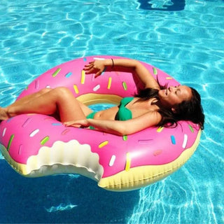 Bouée Donuts Rose - Boueelicorne.com