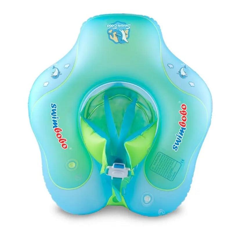 Bouée Flotteur Bébé Gonflable avec Harnais Siège Sécurisé - Bouée Licorne
