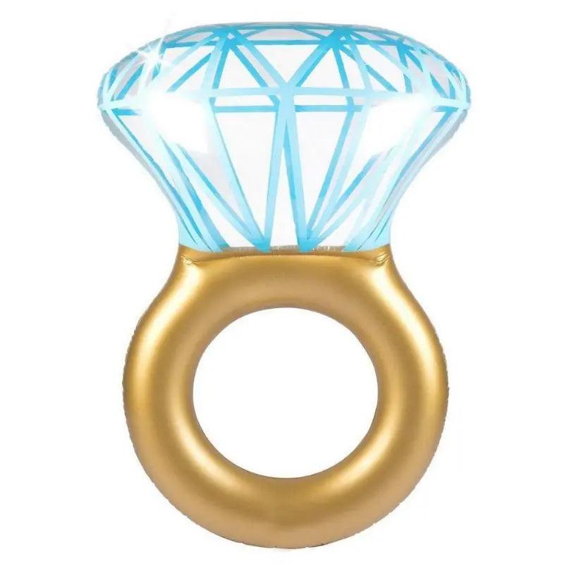 Bouée Géante Bague Diamant Gonflable Piscine - Bouée Licorne