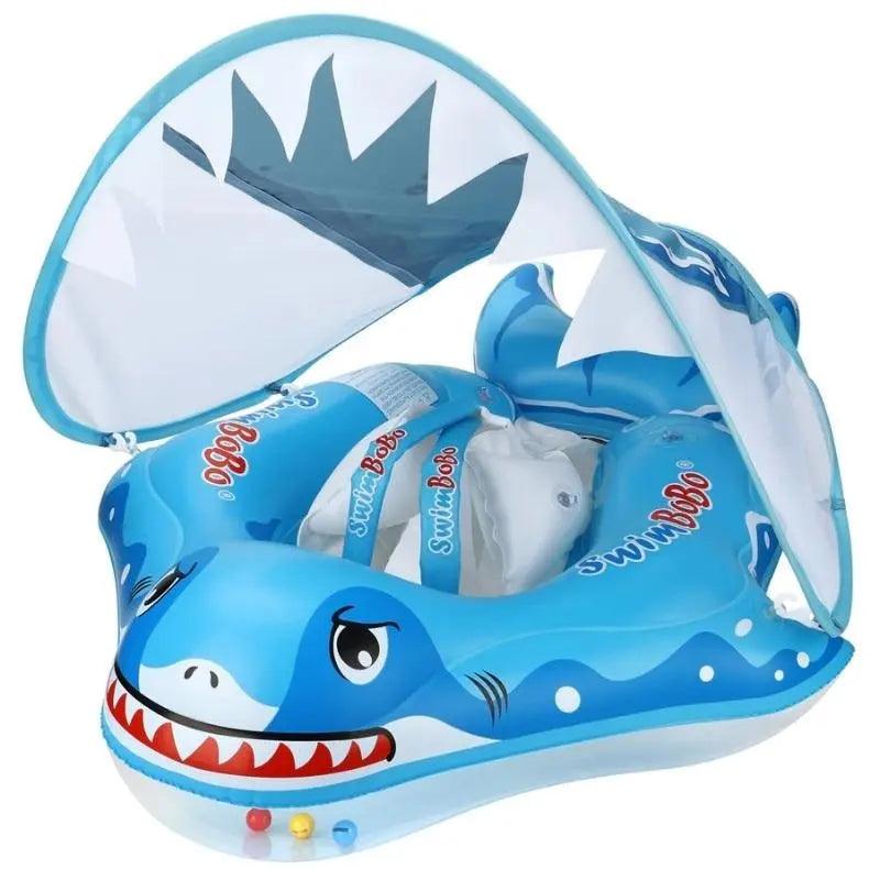 Bouée Requin Bébé Gonflable Siège Sécurisé Piscine - Bouée Licorne