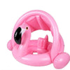 Bouée Siège Bébé Flamant Rose Gonflable Piscine - Bouée Licorne
