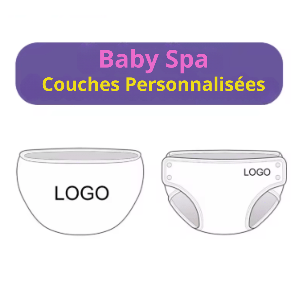 Couches de Bain Personnalisables pour Babyspa (X10) - Bouée Licorne