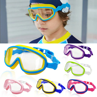 Lunettes de Natation Enfant Champ de Vision Large - Bouée Licorne