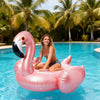 XXL Pink Flamingo Pool Float
